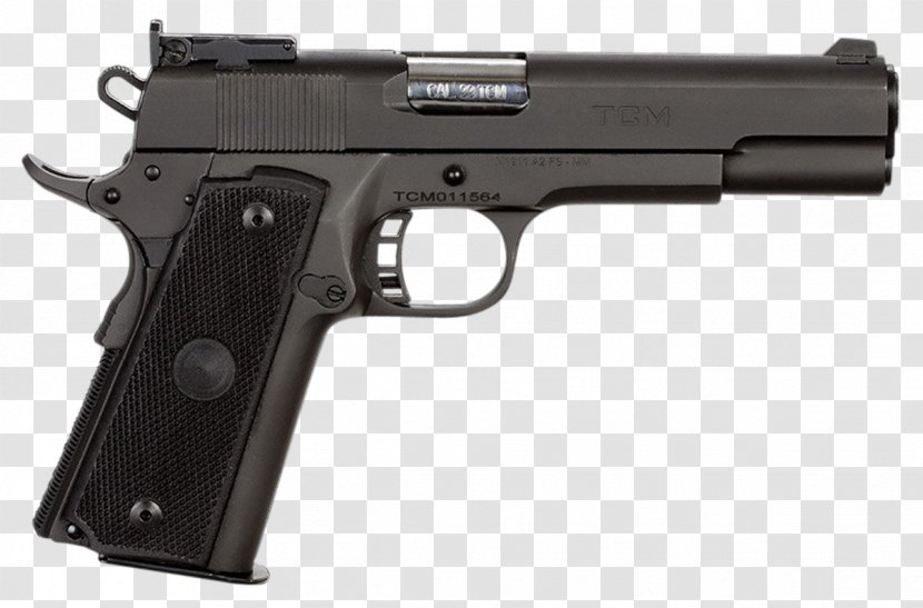 .45 ACP Automatic Colt Pistol M1911 Semi-automatic Firearm - Gun Barrel - Rock Island Transparent PNG