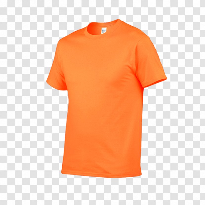 T-shirt Gildan Activewear Clothing Color Sizing - Orange - Printing Fig. Transparent PNG