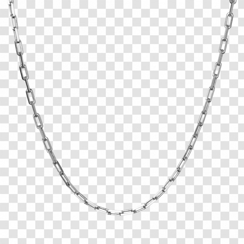 Necklace Pendant Rope Chain Silver - Flower Transparent PNG