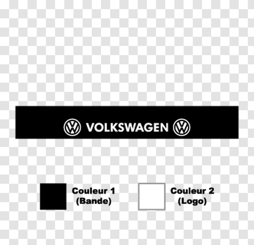 Car Sticker Volkswagen Logo Decal - Area Transparent PNG
