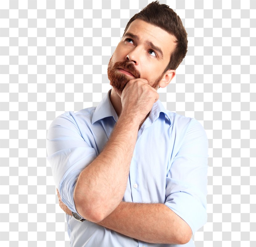 Non-communicable Disease Stock Photography Infectious - White Collar Worker - Man Thinking Transparent PNG