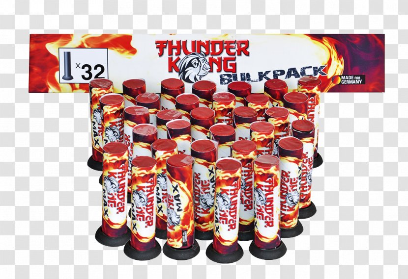 Fireworks Thunderking Firecracker Mortar New Year's Eve - Silhouette Transparent PNG