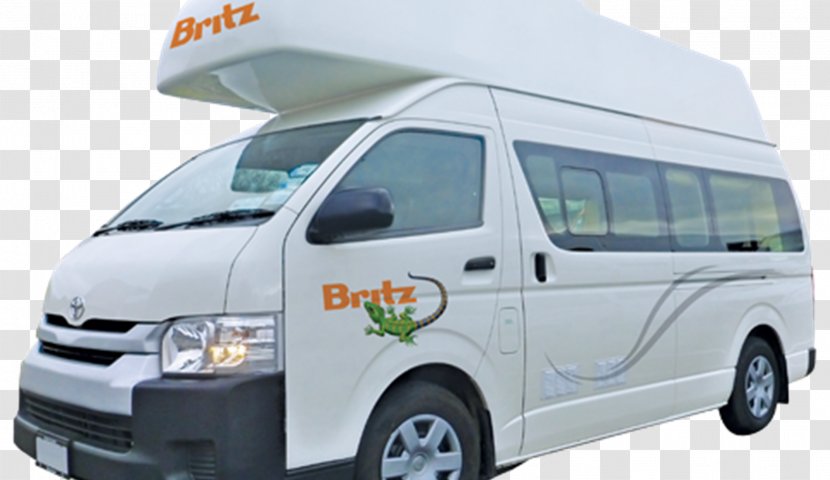 Toyota HiAce Campervans Motorhome Britz - Family - Travel Transparent PNG