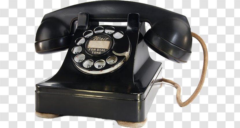 Rotary Dial Telephone Call VoIP Phone Payphone - Mobile Phones - Telephony Transparent PNG