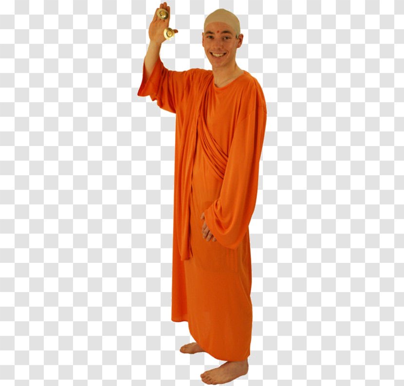 Robe Krishna Costume Clothing Amazon.com - Cloak - Buddhist Material Transparent PNG