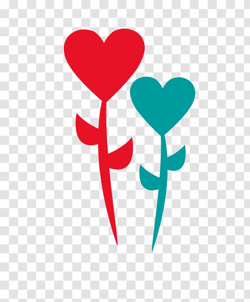 Heart Valentine's Day Clip Art - Cartoon - Heart-shaped Plant Transparent PNG