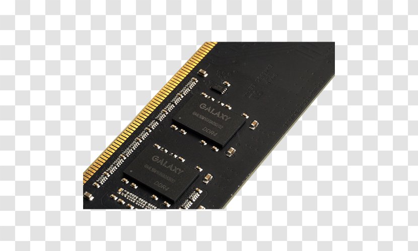Flash Memory Microcontroller Electronics DDR4 SDRAM Computer Hardware - Personal - Galax Transparent PNG