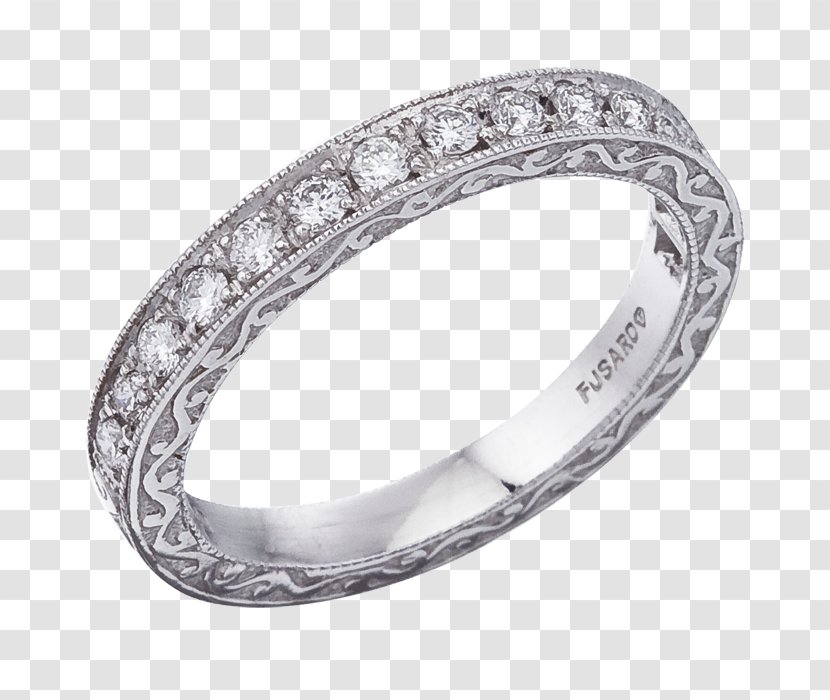 Wedding Ring Jewellery Engraving Diamond - Metal - Pearls Transparent PNG
