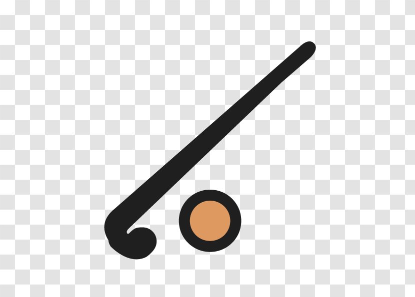 Field Hockey Stick Icon - Vector Abstract Cartoon Transparent PNG