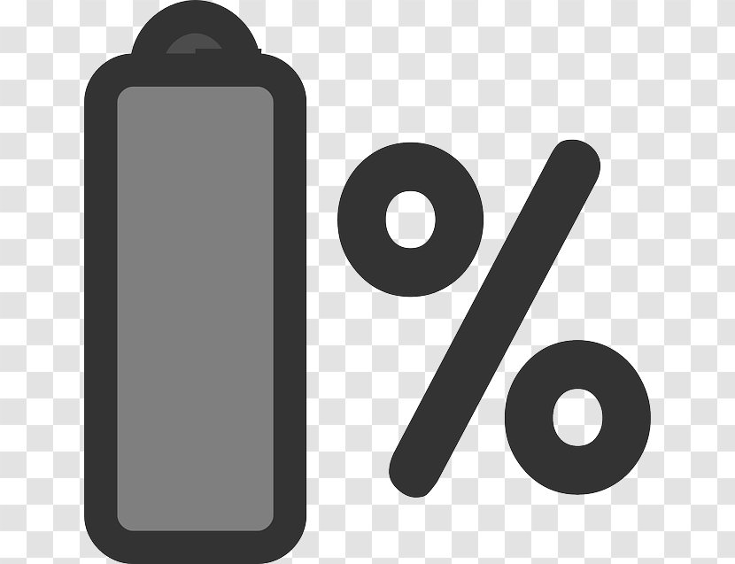 Laptop Automotive Battery Clip Art - Technology - Percentage Vector Transparent PNG