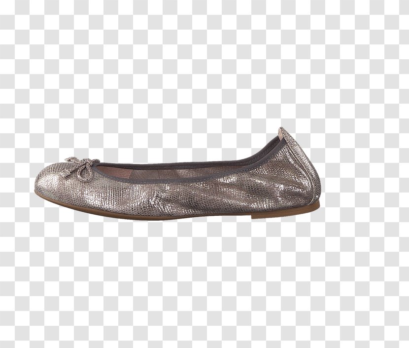Ballet Flat Shoe Footwear Brown Beige - Heart - Gull Transparent PNG
