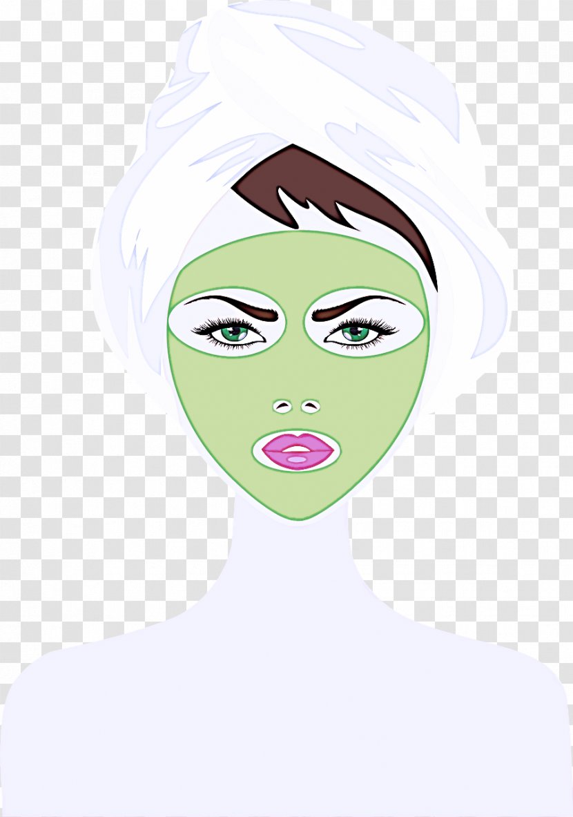 Face Skin Eyebrow Facial Expression Head - Beauty Chin Transparent PNG