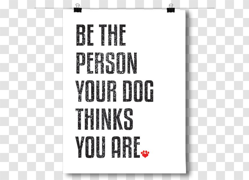 Dog Poster Standard Paper Size Font Transparent PNG