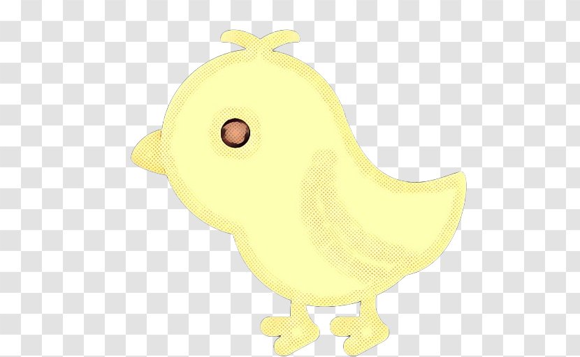 Yellow Cartoon Bath Toy Bird Animal Figure - Chicken Transparent PNG
