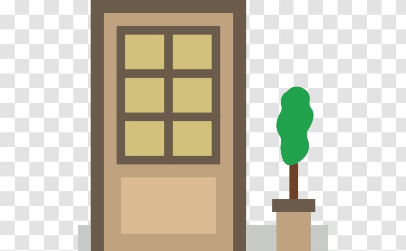 Door Icon - Window - A Pot And Transparent PNG