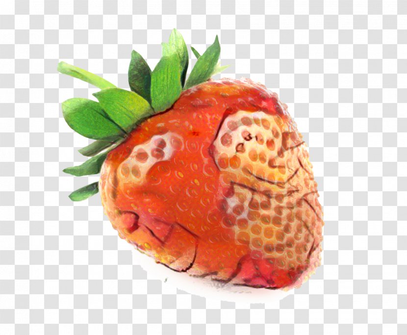 Fruit Cartoon - Strawberries - Dish Transparent PNG