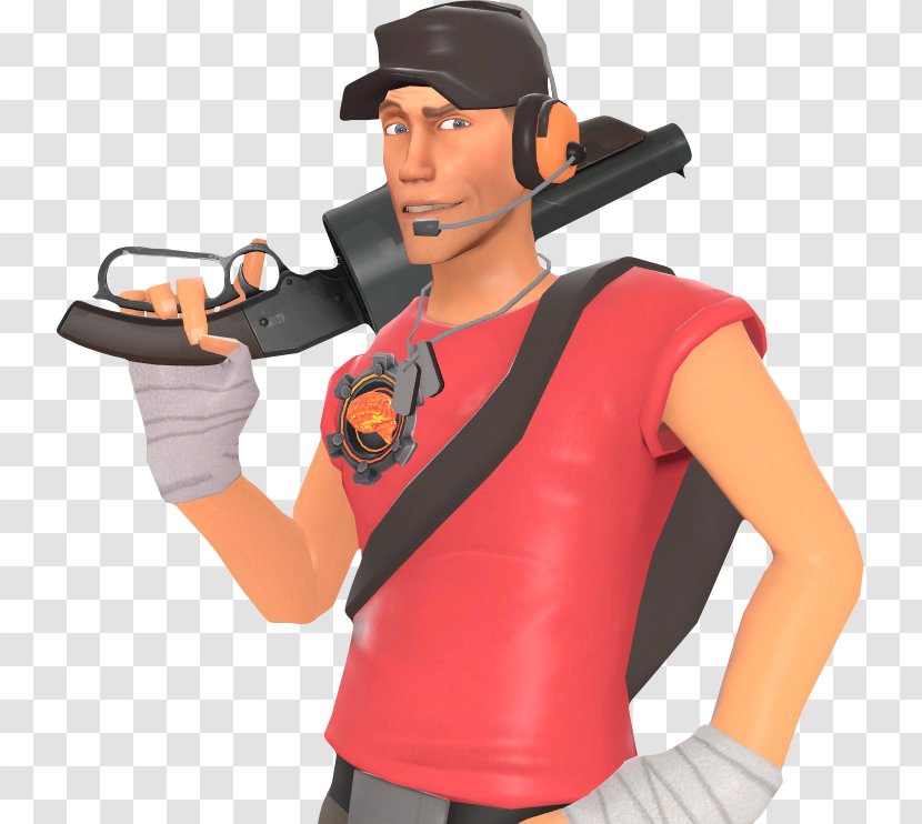 Gabe Newell Team Fortress 2 Garry's Mod Valve Corporation Mask - Scout County Transparent PNG