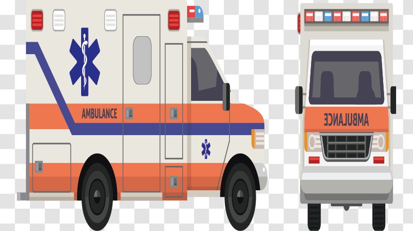 Ambulance Car - Emergency Service - Vector Material Transparent PNG