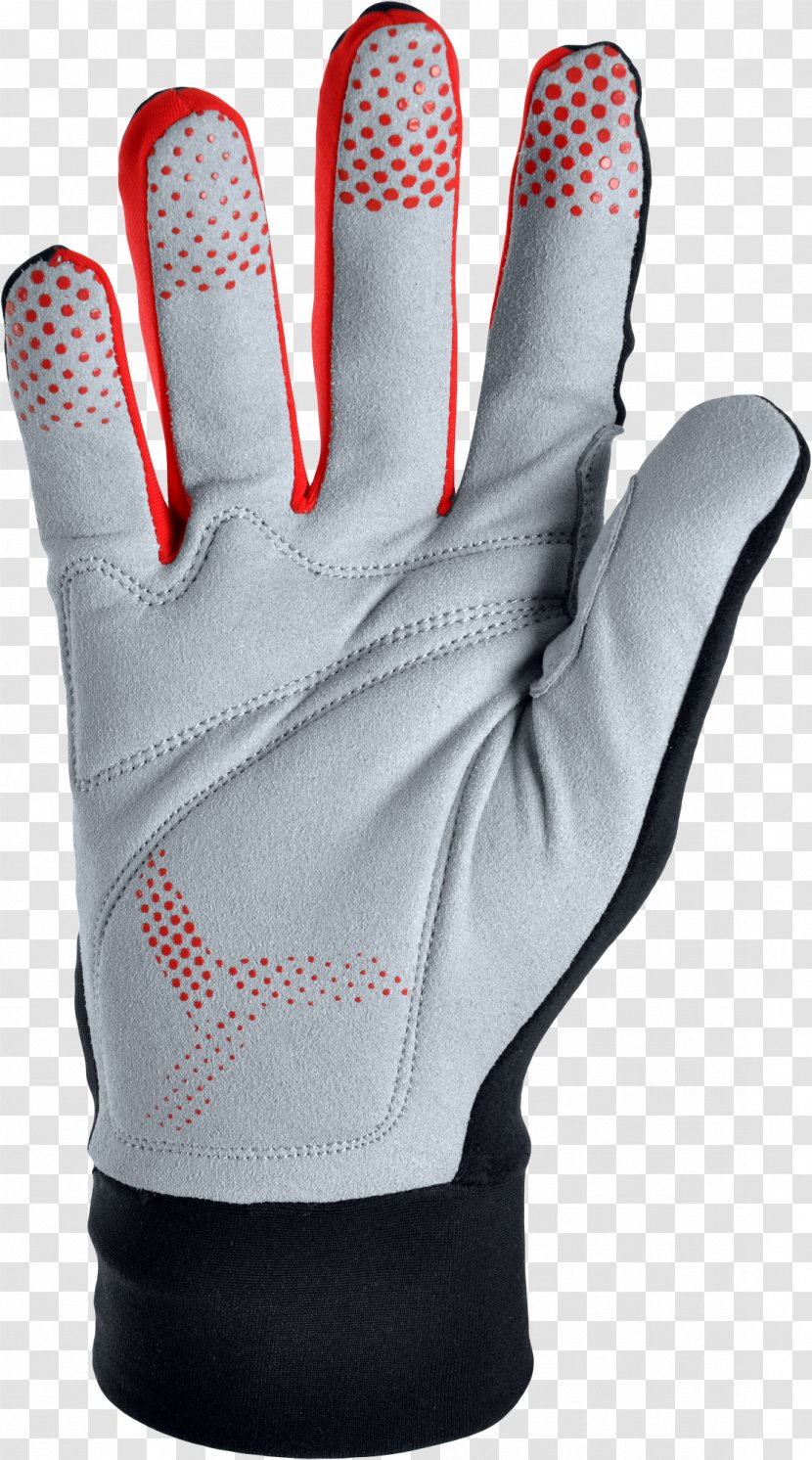 Lacrosse Glove Cycling Finger Soča - Sports Equipment - Red Transparent PNG