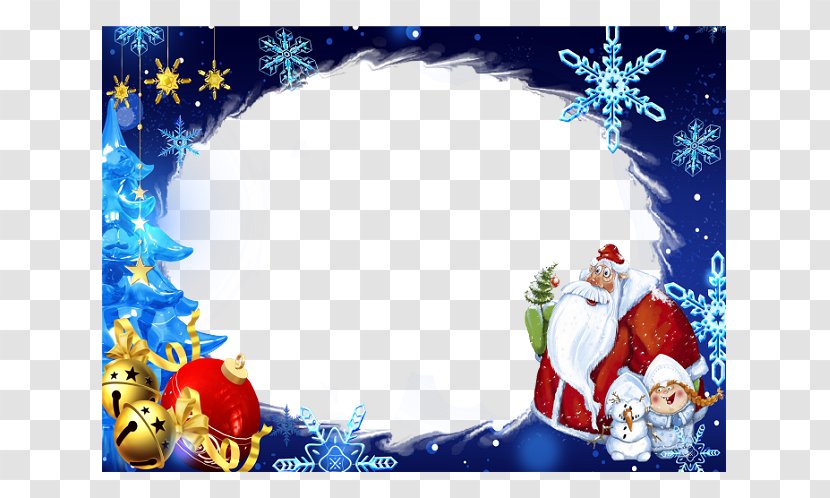 Christmas Ornament Santa Claus Picture Frames Snegurochka Ded Moroz - Art - Zen Transparent PNG