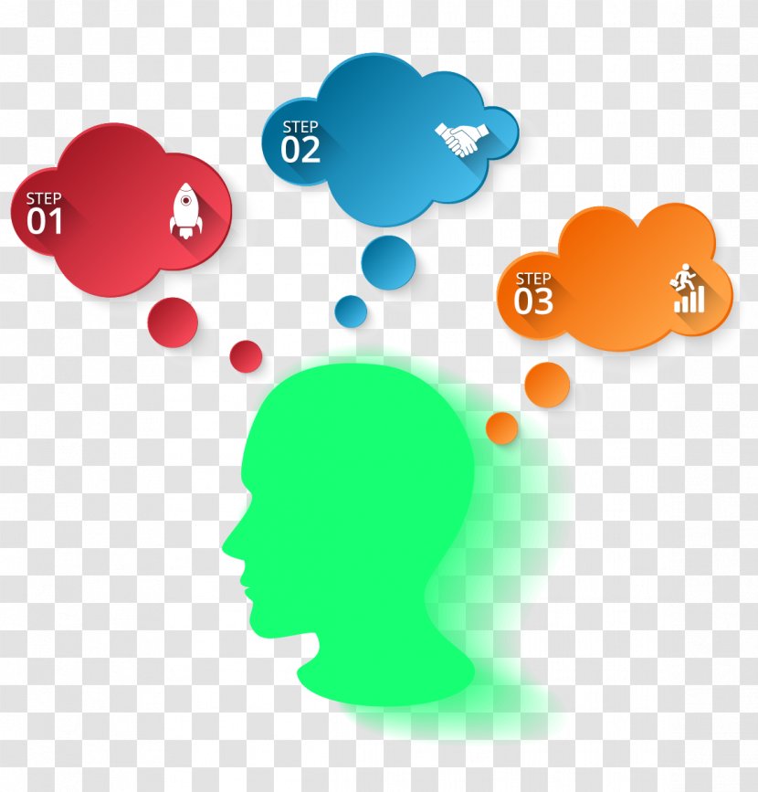 Infographic Businessperson Icon - Innovation - Creative Thinking Brain Transparent PNG
