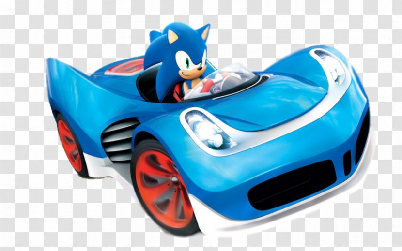 Sonic & Sega All-Stars Racing Transformed Free Riders Wii Xbox 360 - Video Game Transparent PNG