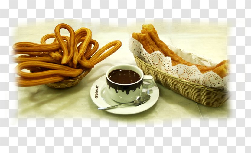 Churro Breakfast Coffee Cup Flavor - Cuisine Transparent PNG