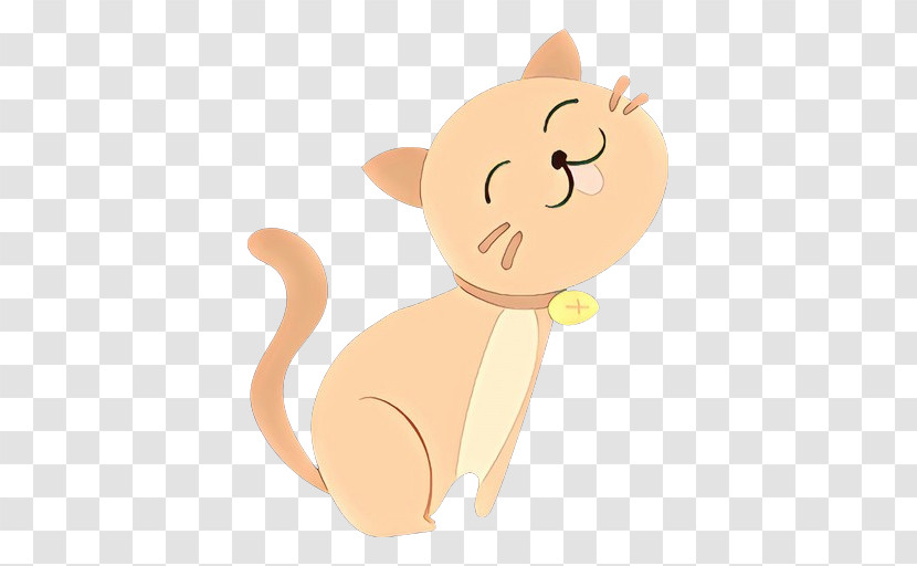 Cartoon Tail Animation Ear Smile Transparent PNG