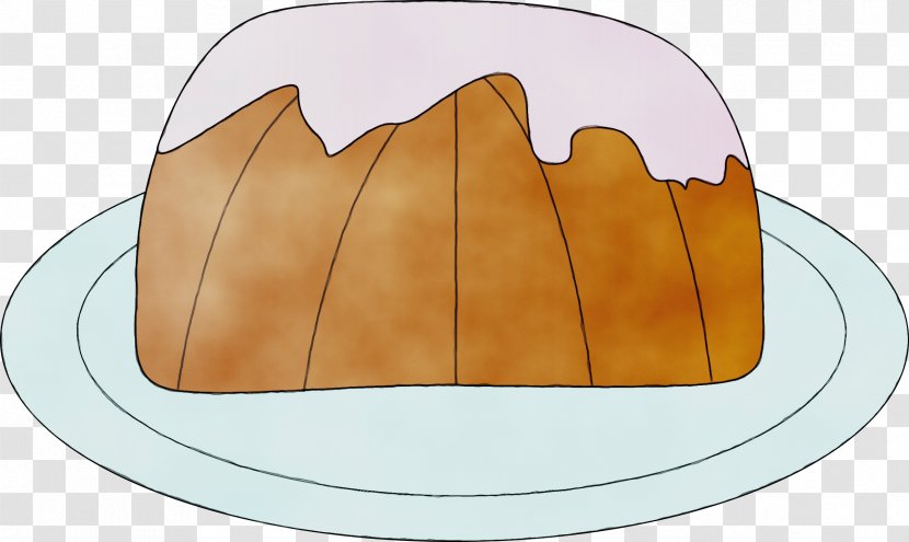 Watercolor Flower Background - Food - Loaf Dessert Transparent PNG
