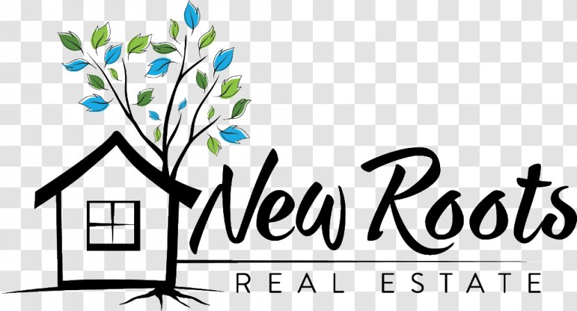 New Roots Real Estate House Agent Logo - Art - Arko Realestate Transparent PNG