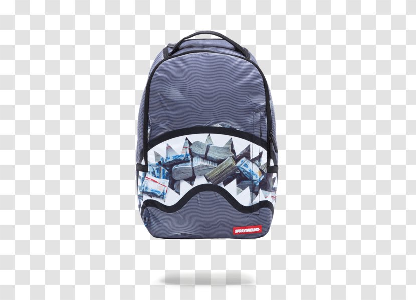 Sprayground Money Hungry Backpack Bag Clothing - Car Seat - 70 Billion Dollars Transparent PNG