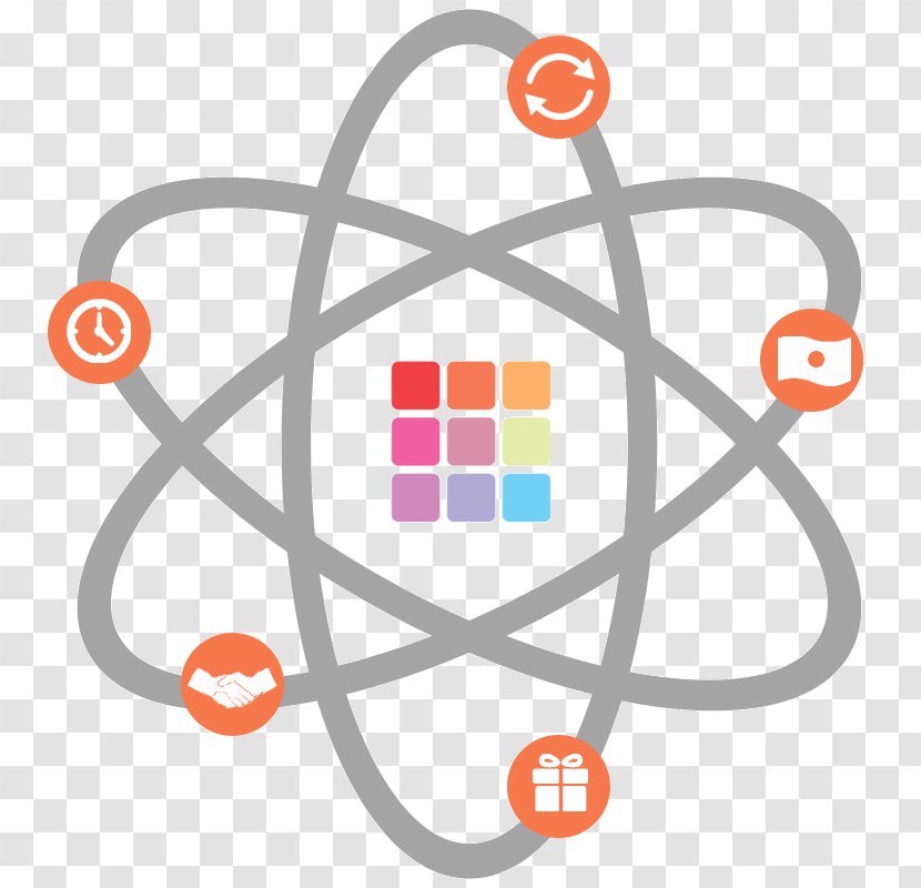 Atomic Nucleus Symbol Chemistry - Molecule Transparent PNG