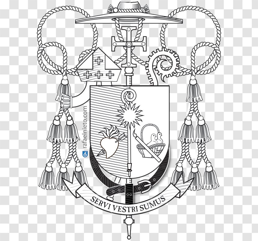 Coat Of Arms Ecclesiastical Heraldry Escutcheon Papal Coats - Escudo De Mexico Para Imprimir Transparent PNG