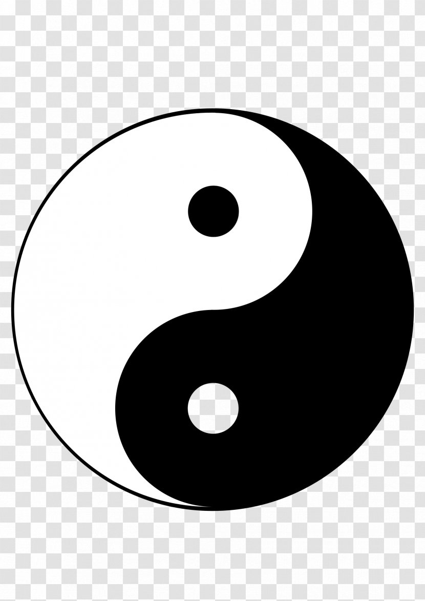 Yin And Yang Vector Graphics Royalty-free Illustration Symbol - Area Transparent PNG
