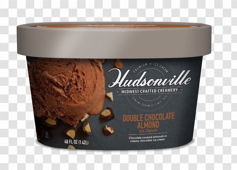 Hudsonville Ice Cream Bananas Foster Fudge - Chocolate Transparent PNG