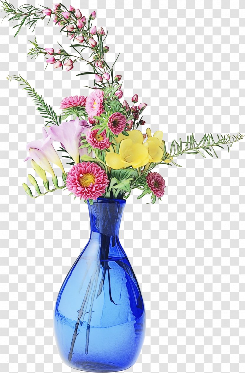Vase Flower Bouquet Clip Art - Floral Design - Flowering Plant Transparent PNG