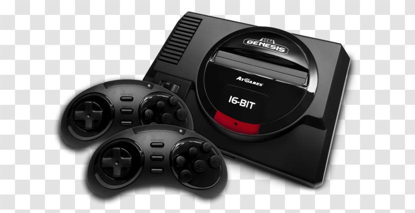 Atari Flashback Sega Saturn Mega Drive AtGames SEGA Genesis (2017) - Playstation Accessory - Retrogaming Transparent PNG