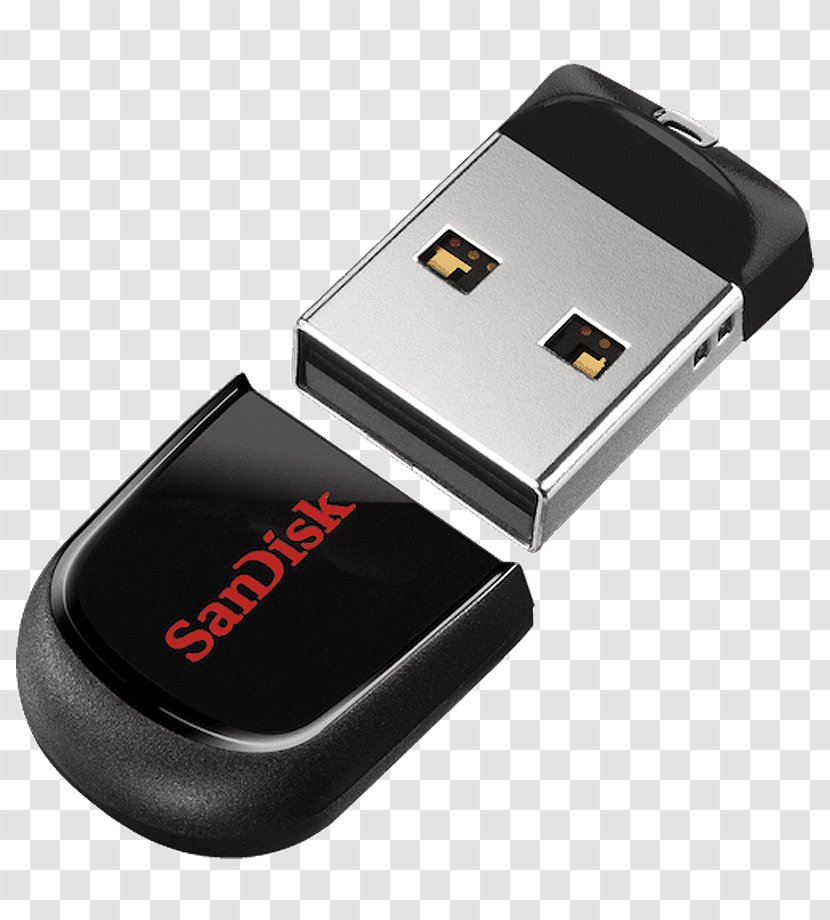 USB Flash Drives SanDisk Cruzer Fit Computer Data Storage - Sandisk Transparent PNG