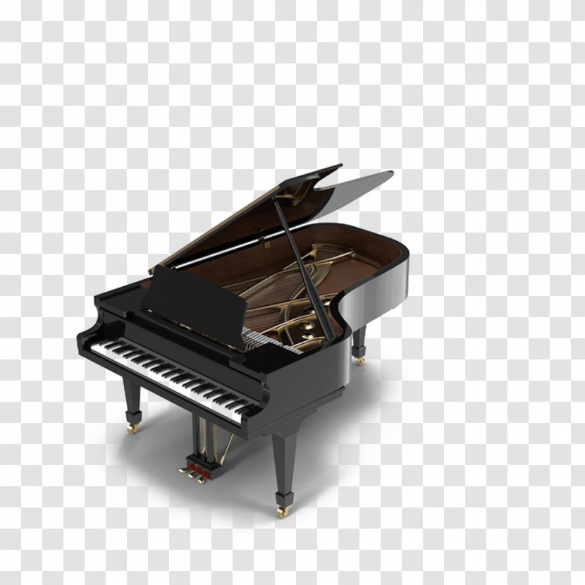 Player Piano Paper Grand - Cartoon Transparent PNG