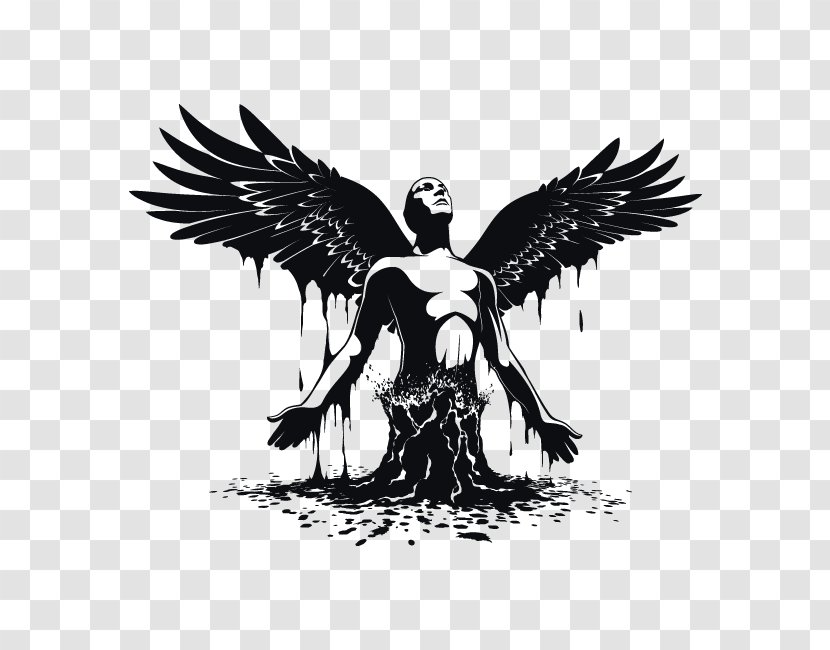 Fallen Angel Lucifer Clip Art - Supernatural Creature Transparent PNG