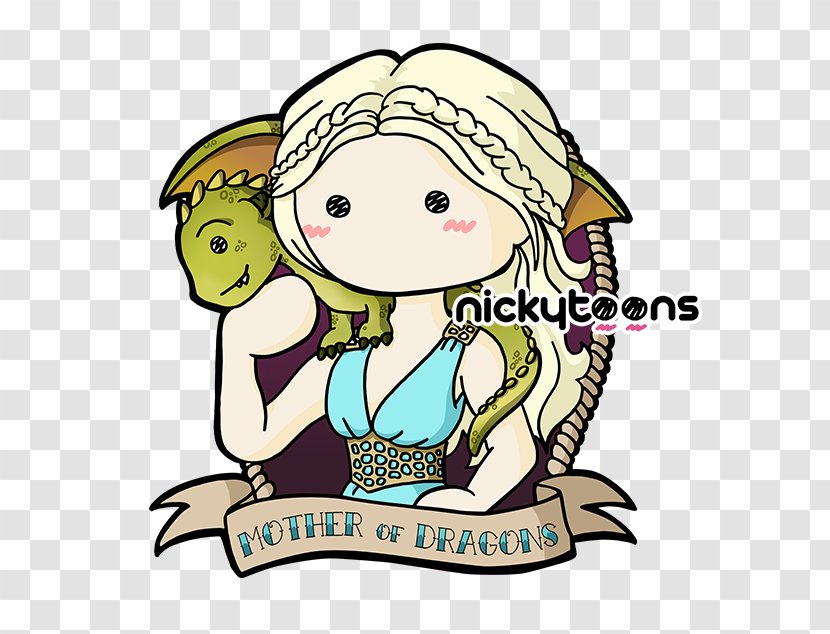 Daenerys Targaryen Drawing Cartoon House - Flower - Khaleesi Transparent PNG