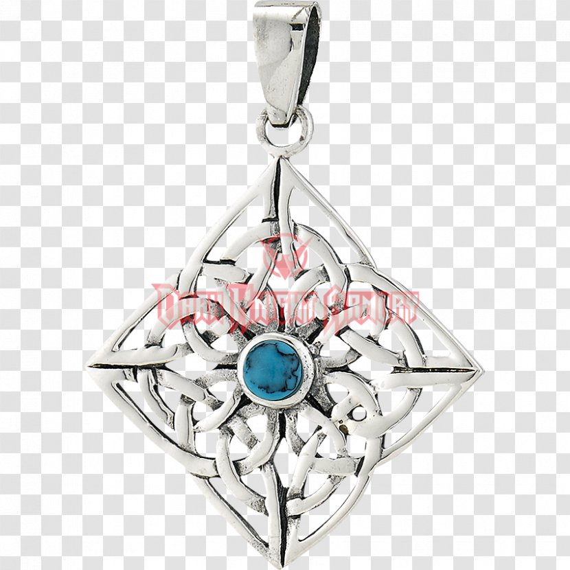 Locket Charms & Pendants Gemstone Celtic Knot Turquoise - Gifts Transparent PNG