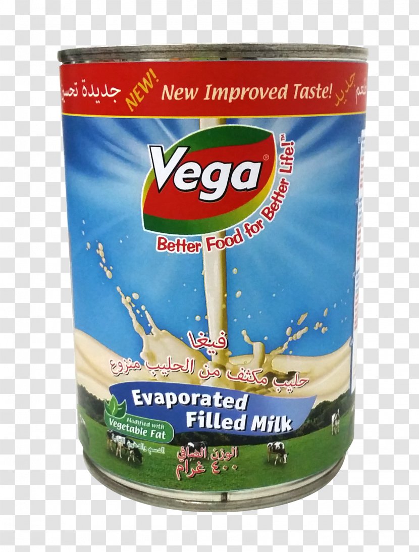 Evaporated Milk Vega Foods Corporation Private Ltd Canning - Filled Transparent PNG