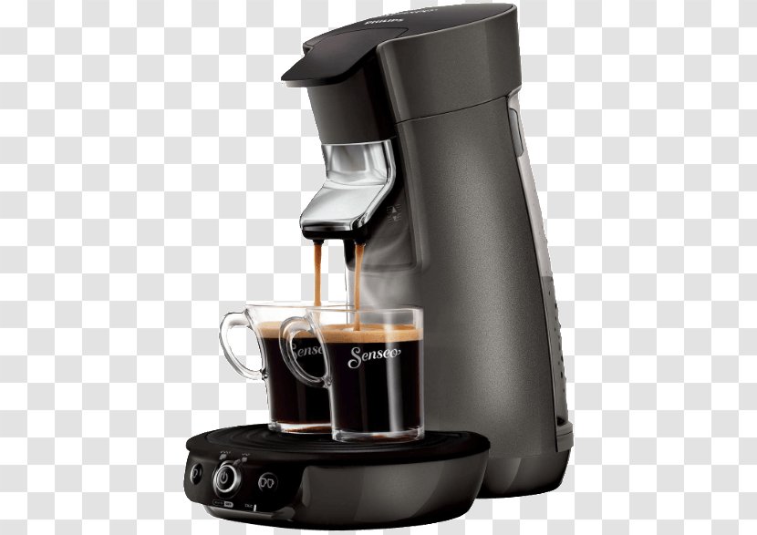 Coffeemaker Cafe Senseo Single-serve Coffee Container - Small Appliance Transparent PNG