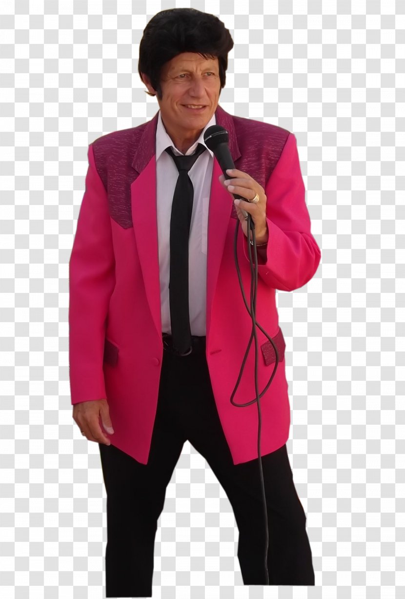 Tuxedo Shoulder Blazer Pink M Costume - Formal Wear - Peter Lynn Transparent PNG