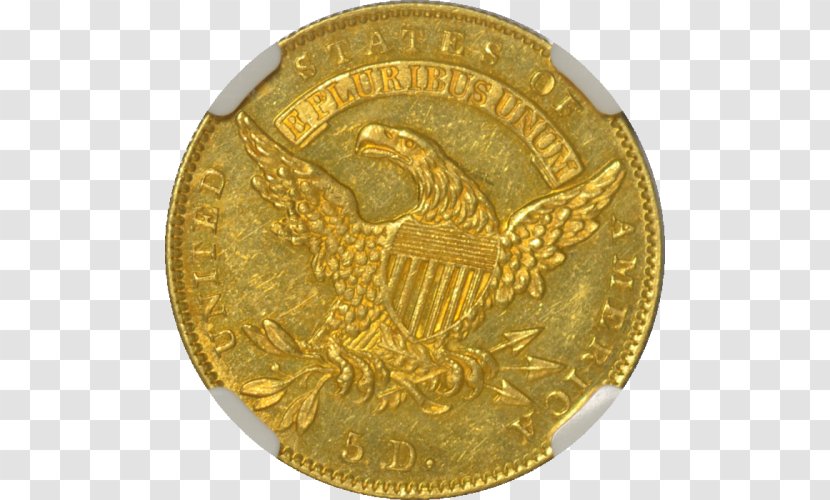 Gold Coin Dollar Silver - Walking Liberty Half Transparent PNG