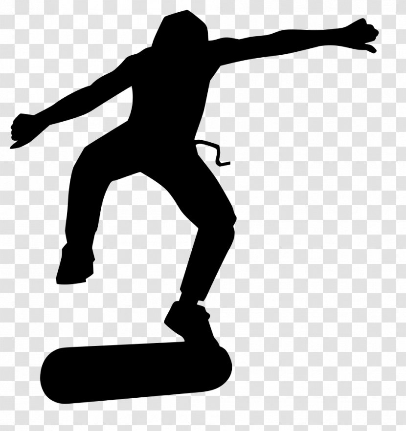 Skateboarding Skateboard Equipment Recreation Silhouette - Skateboarder - Figure Skate Balance Transparent PNG