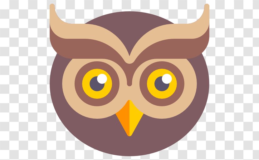 Owl Icon - Owls Head Transparent PNG