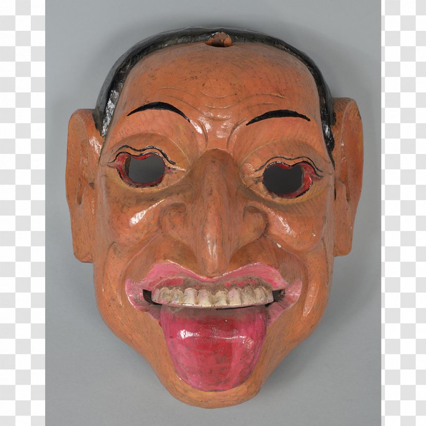 Mask Gunung Sari Jaw Face Creator In Buddhism - Head Transparent PNG