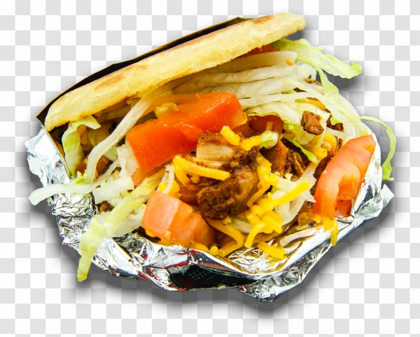 Korean Taco Mexican Cuisine Shawarma Fast Food - Vegetarian - TACOS Transparent PNG